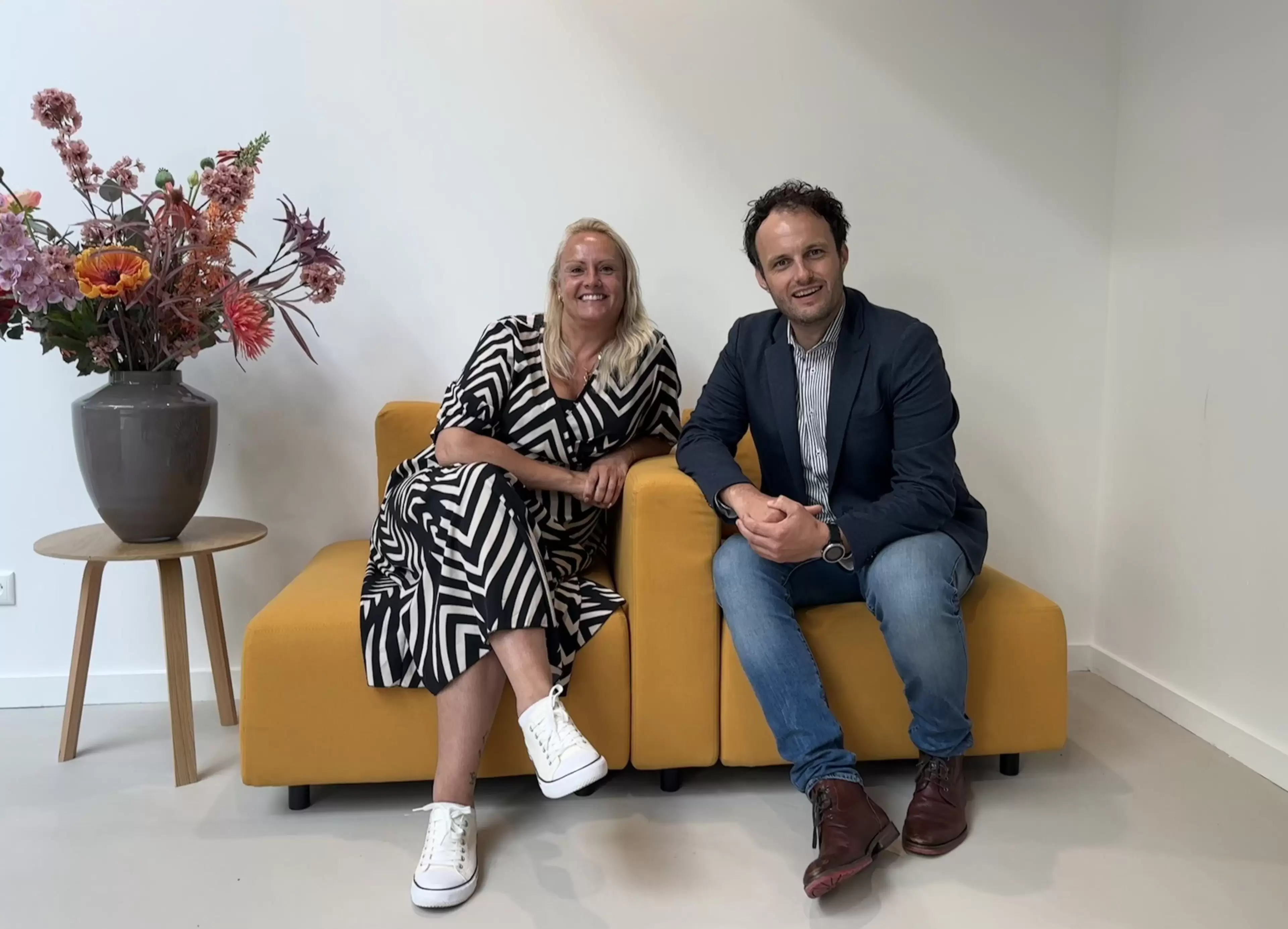 Leonie Steenman en Steffen Westra